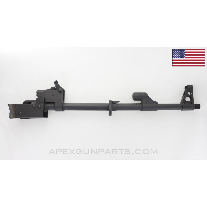 VSKA / AKM Populated Barrel Assembly, w/Trunnion, 16.5", Phosphate Finish, US Made 922(r), 7.62x39 *Unused* 