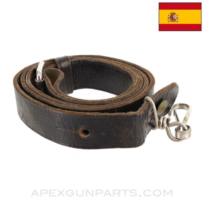 STAR Z-70B Sling, w/ Steel Clip, Brown Leather, *Good*