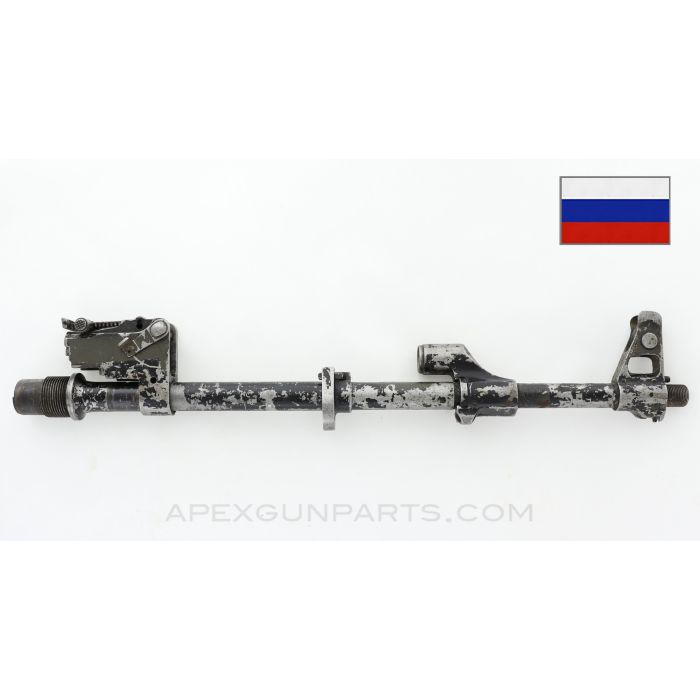 Russian AK-47 Barrel Assembly, Type 3 Milled, Chrome lined, Threaded, 7.62x39 *Good*