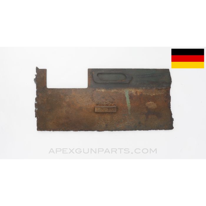 Maxim MG-08 Right Side Plate Cam / Feed Block Mount Section *Fair / Rusty* 