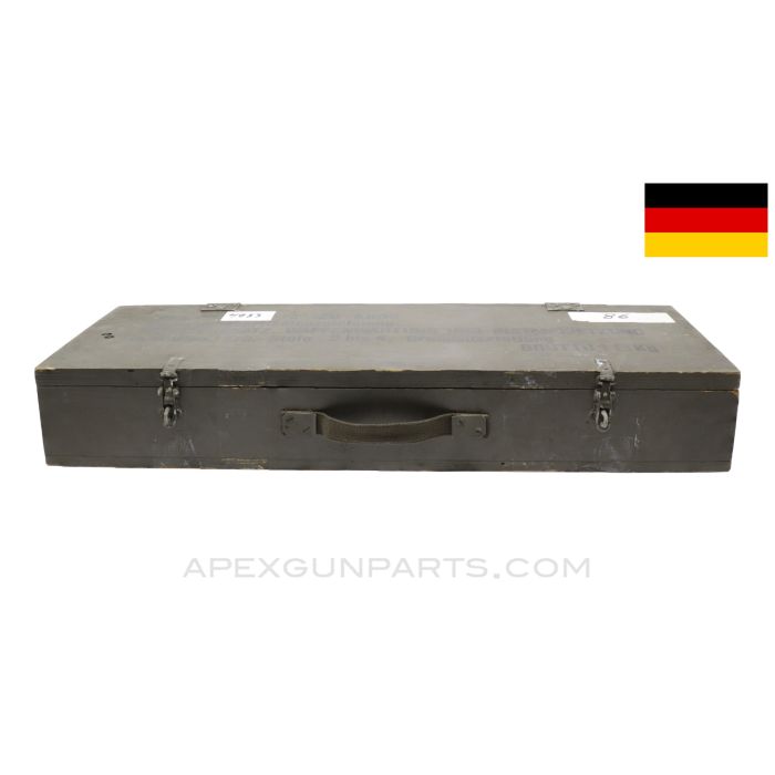 West German Armorer's Tool Case, w/ Inserts, Wood *Good* 
