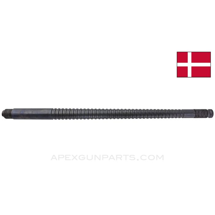 Madsen LMG Barrel, 22" Finned, Blued, w/ Full Length Cooling Fins, Unmarked, 7x57mm *NOS*
