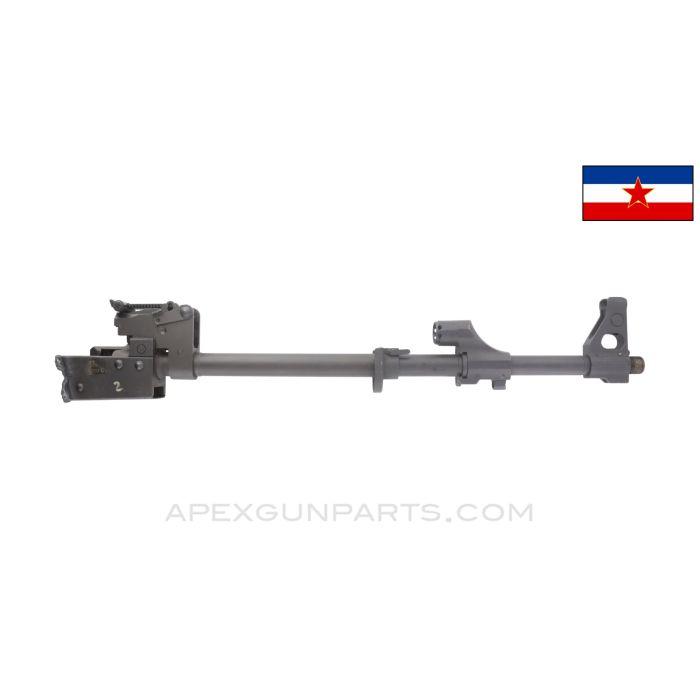 Zastava N-PAP Populated Barrel Assembly w/ Trunnion, 16" Barrel, Blued, 7.62x39, *Good* 