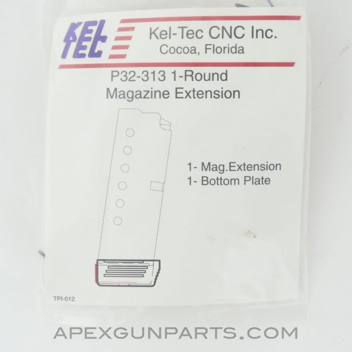 Kel-Tec P32-313 1-Round Magazine Extension *NEW*