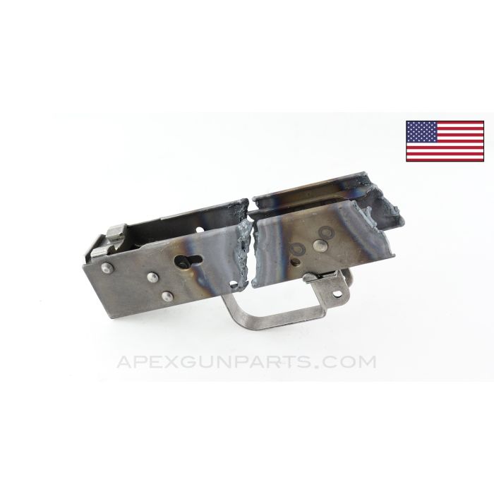 AK-47 / AKM Trigger Guard, w/ Rear Pistol Trunnion, Demilled Receiver, US Made *Unused*