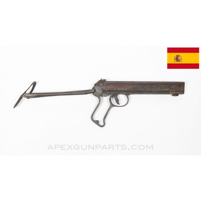 STAR Z-45 SMG Grip Frame Assembly, No Grips , Broken Butt Plate *Fair* 