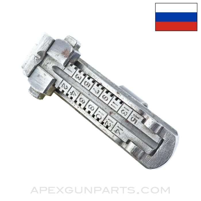 Russian SVT-40 Rear Sight Assembly, Tula *Good*