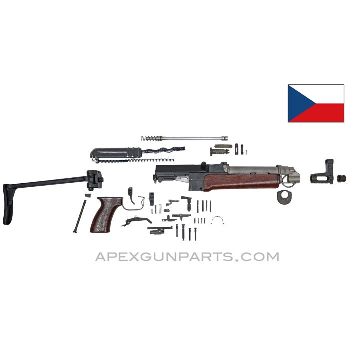 Czech VZ-58 Side Folder Parts Kit , No Barrel, Stripped Upper