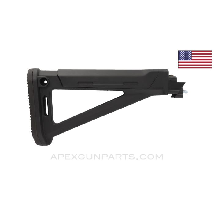 Magpul MOE® AK-47/ AK-74 Stock, w/ Mount Screws, Black Polymer, 922(r) Compliant, *Very Good*