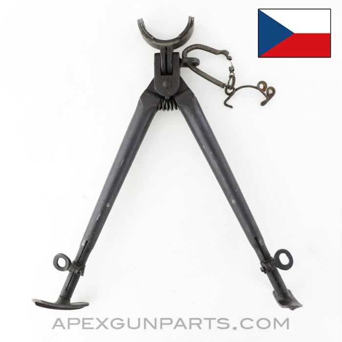 MG-34 / MG-81/ MG-15 / MG-13 Bipod, Adjustable, Czech Made *Good* 