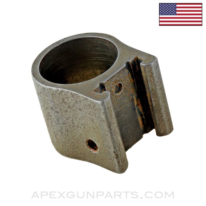 1918 BAR Gas Cylinder Bracket, In The White *Good*