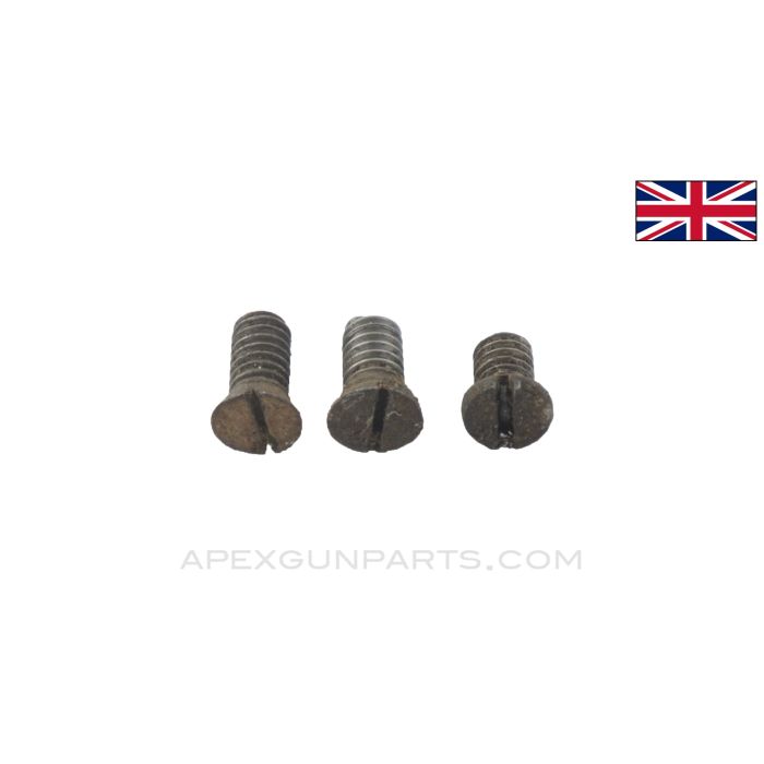 Vickers MG Tripod Socket Clutch Plate Mount Screw Set *Good*