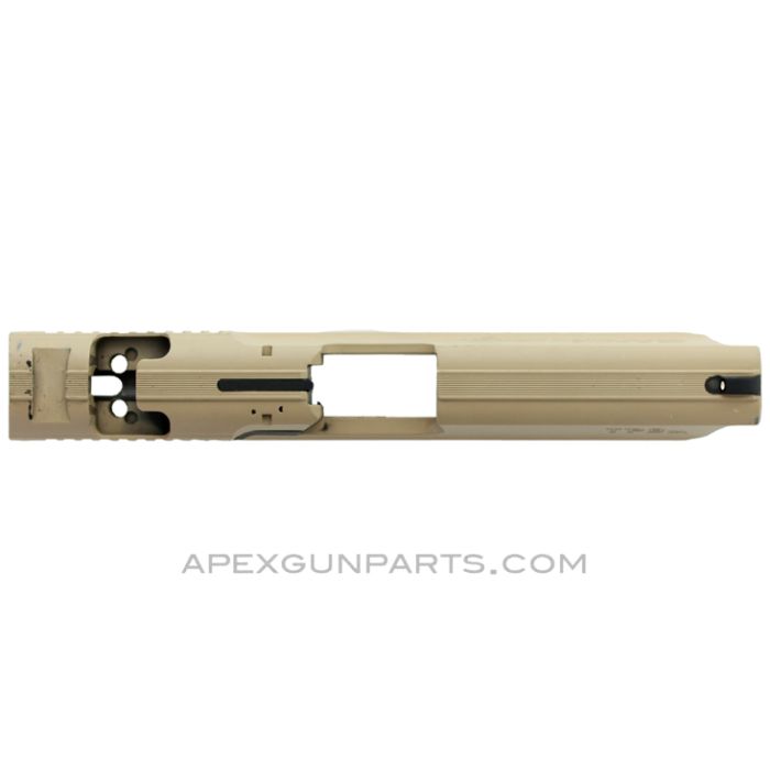 Canik TP9 SA Pistol Slide, 9x19, Desert Tan, w/ Front and Rear