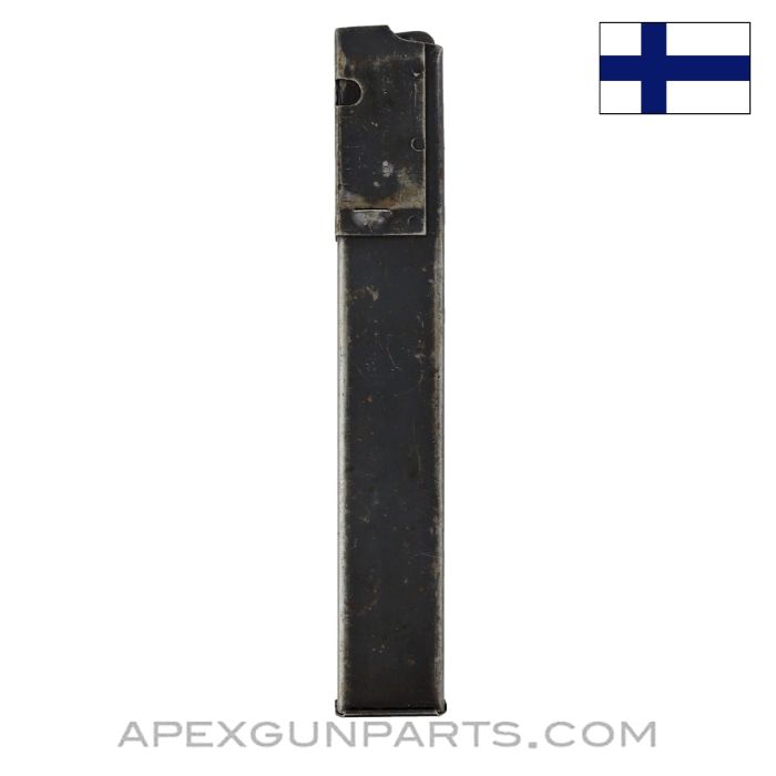 STEN Magazine, 32rd, Steel, Finnish Marked, 9x19 Luger *Good*