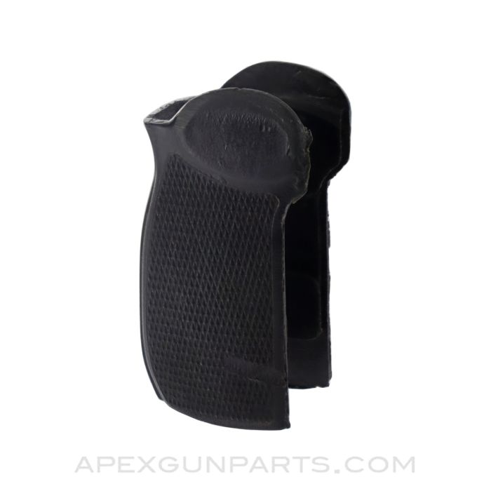 Makarov Pistol Grip, w/ Thumb Rest, Black Plastic, *Good*