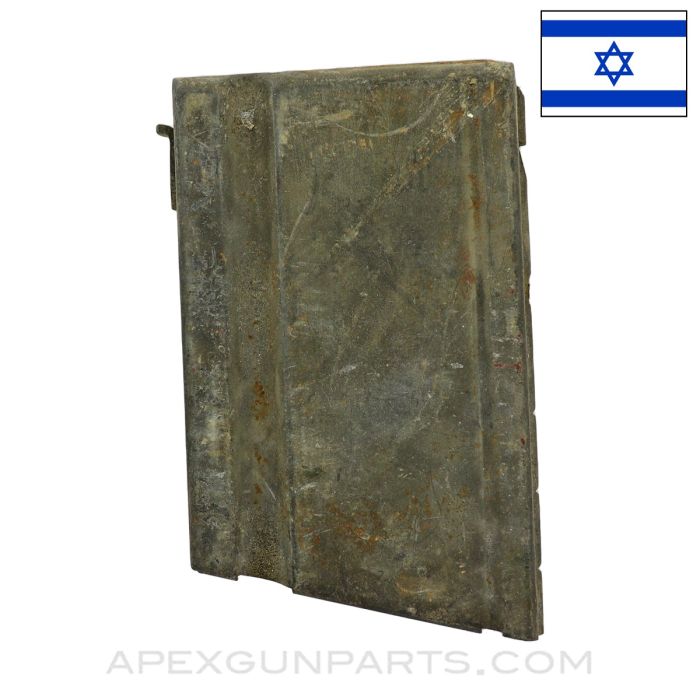 Israeli DROR LMG Magazine Body, 20rd, Parkerized Steel, 8X57 Mauser *Fair* 