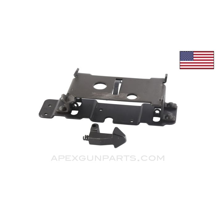 M60D Magazine Bracket, Stripped w/ Front Latch *Fair*