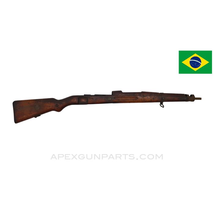 Brazilian VZ-24 Mauser Stock Set, Complete, Czech BRNO Made, 38" *Good*