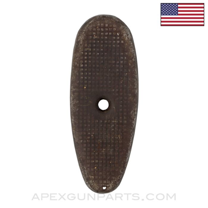 M1/M2 Carbine Buttplate, Steel, *Fair*