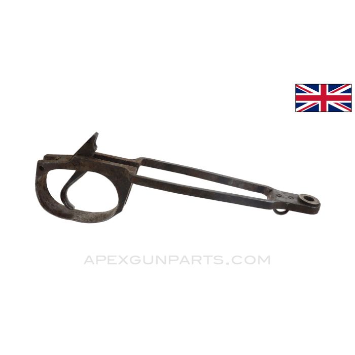 Lee-Enfield #4 Rifle Trigger Guard, w/ Trigger, Milled, *Good*