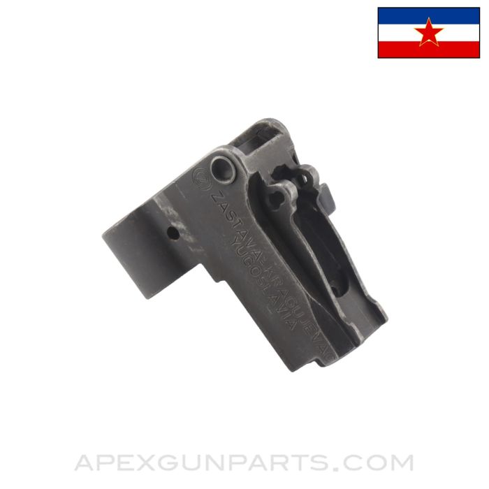 Yugoslavian M72 Rear Sight Block, Stripped Sight *Good*