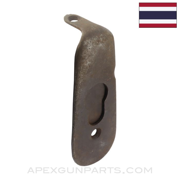 Siamese Type 45-66 Mauser Buttplate, Second Pattern, w/ Trap Door *Good* 