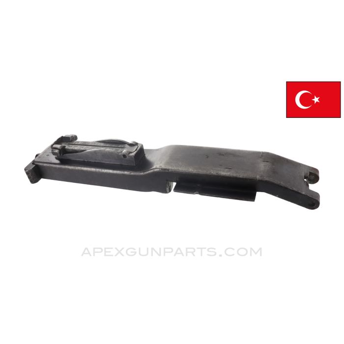 Turkish Hotchkiss M1922 Top Cover, Complete, Blued *Good* 