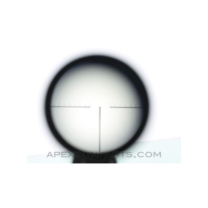 German 4X FERO Z-24 Rifle Scope, Fits HK91 / HKG3, 7.62X51, *Good*