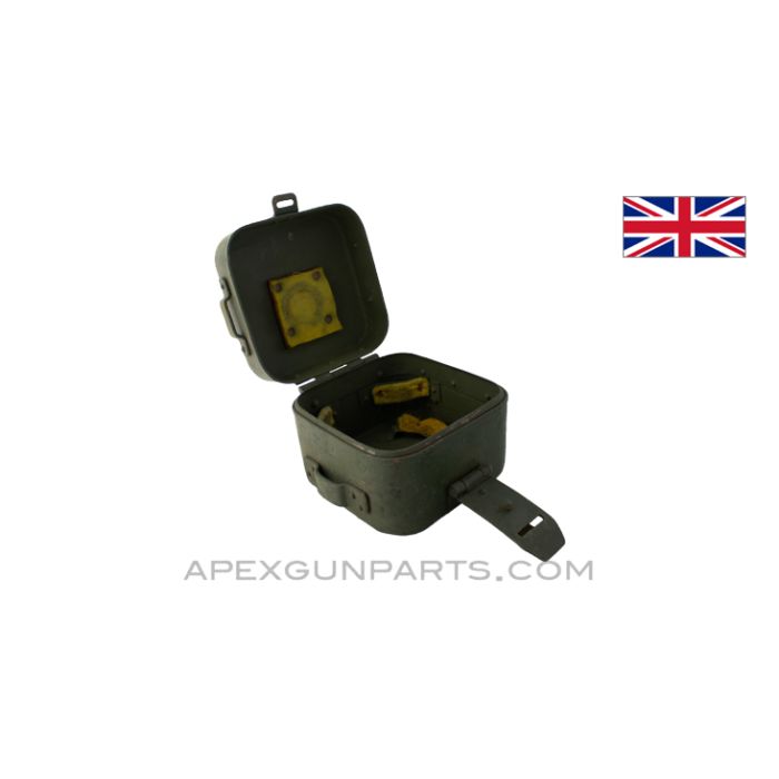 British Army Optic Case NO.1, Green Steel, CM.1130A *Good* 