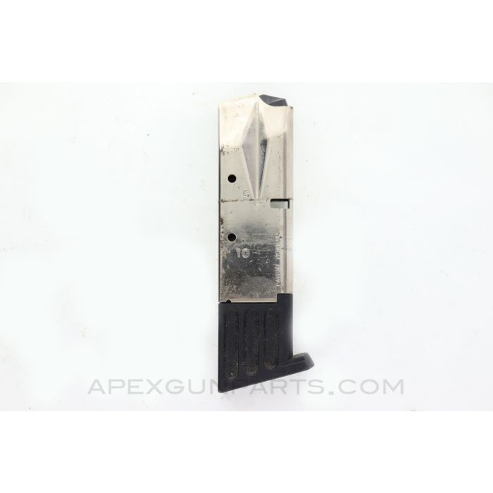 Smith And Wesson 5900 series Mec-Gar Magazine, 10rd, Nickel, 9mm *Good*