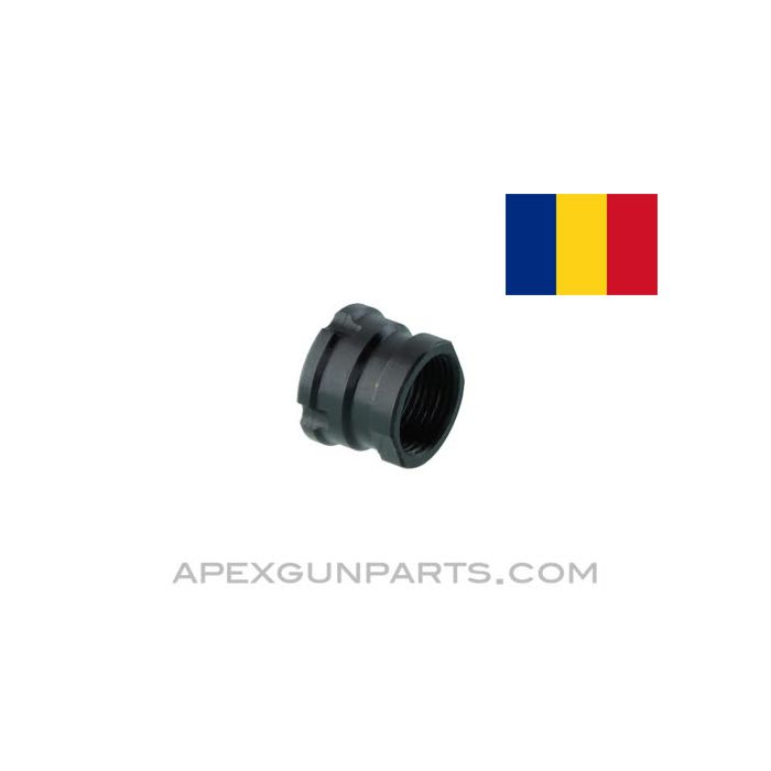 Romanian AKM Muzzle Nut, Blued, 7.62x39 *NEW* 