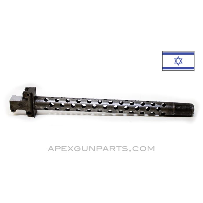 Browning 1919A4 Trunnion, Chrome Plated, w/ Barrel Jacket & Bearing/Booster, Israeli 7.62 *Good* 