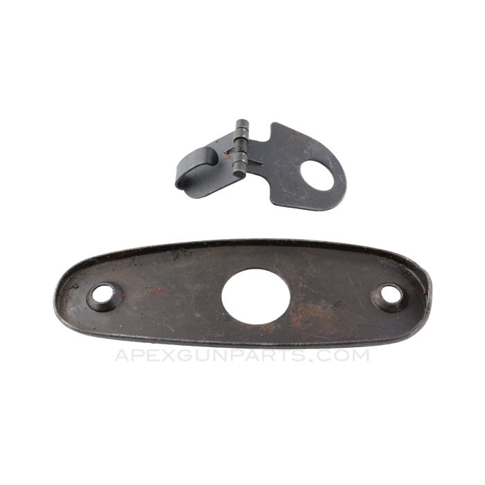 SKS Buttplate with Trap Door, Chinese *Very Good*