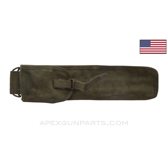 M1 Cleaning Rod Case, OD Green Canvas *Good* 