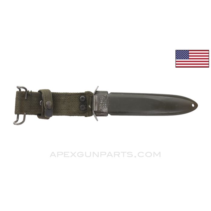 US M8 Scabbard, WWII Issue, *Good* 