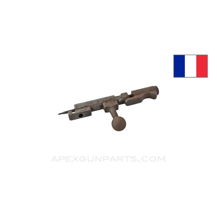 French Berthier Bolt Assembly, No Bolt Head *Good*