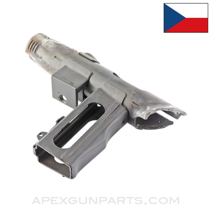 Czech SA. 24/26 Demilled Receiver Center Section, No Magazine Release, *Very Good* 