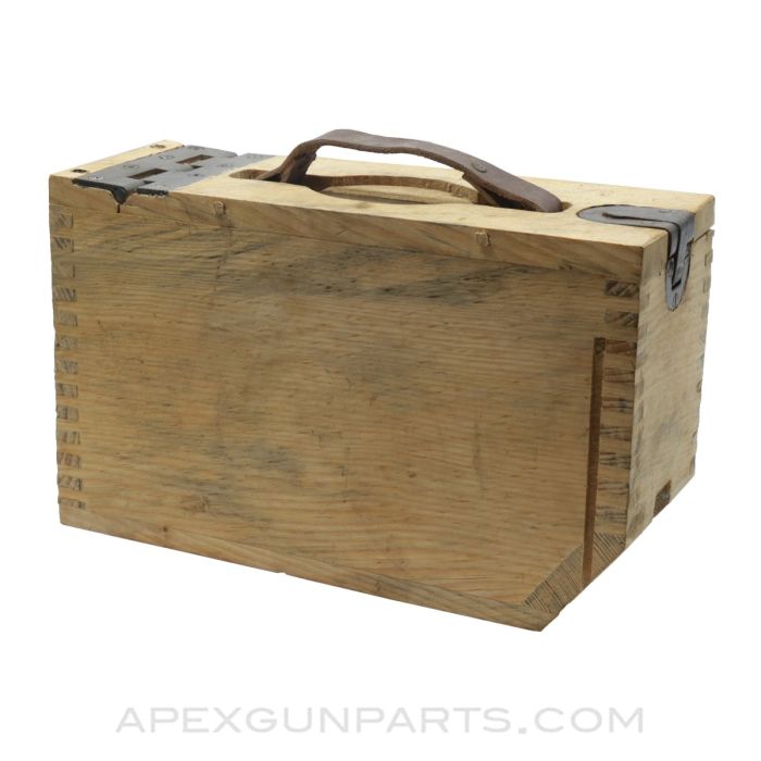 Browning M1917 Maxim MG Ammo Can, Wood *NEW Aftermarket Manufacture*