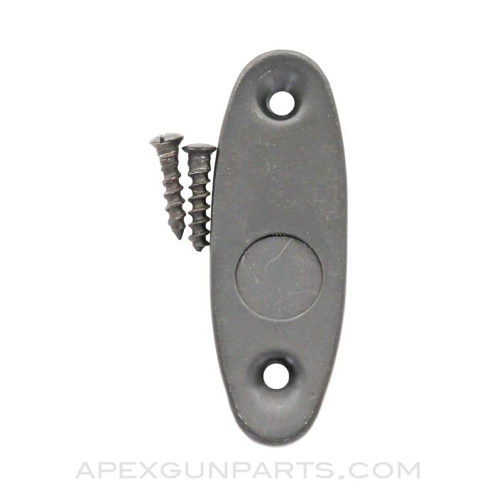 AK-47 / AKM Buttplate W/Trap Door w/ Screws *Very Good*