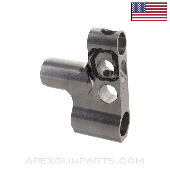 AK-47 Combination Front Sight & Gas Block, In The White, US Made, *Unused*