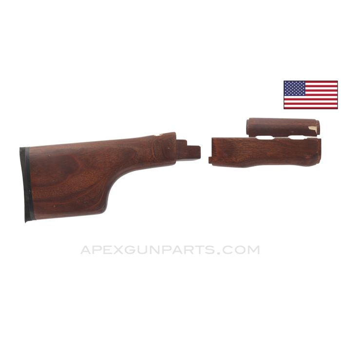 RPK Clubfoot Buttstock Set for Stamped Receivers, Blemished, US Made 922(r) Compliant Part, *Very Good*