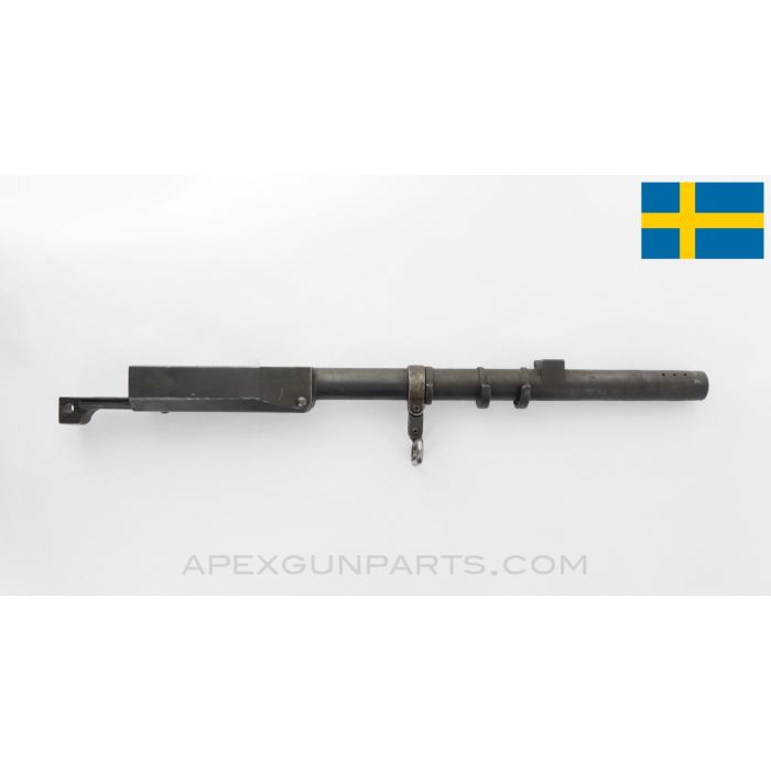 Swedish M1937 BAR Gas Tube w/ Sling Swivel *Very Good*