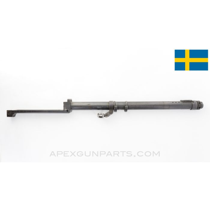 Swedish M1921 BAR Gas Tube, w/ Sling Swivel & Gas Regulator *Good*