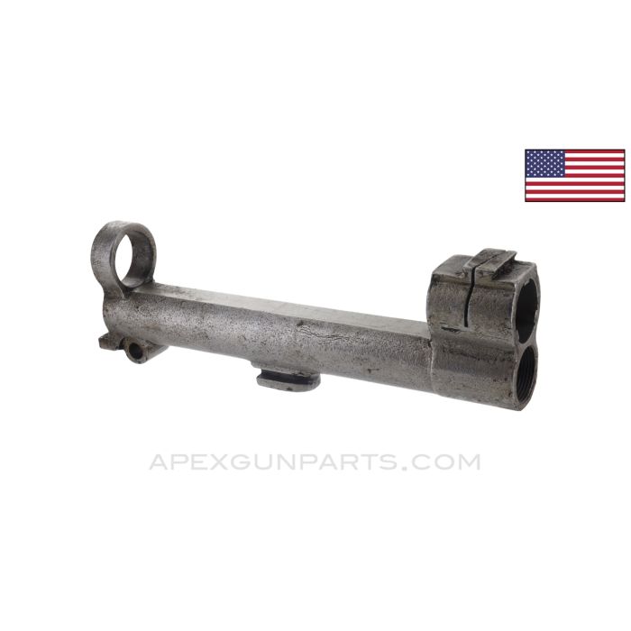 M1 Garand Gas Cylinder, Wide Base w/ Cut, USGI *Very Good* 