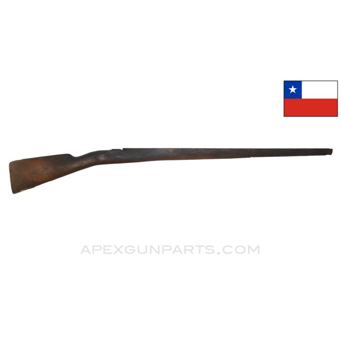 Chilean M93/M95 Mauser Stock, 45", Stripped, Small Ring, Wood, *Fair*