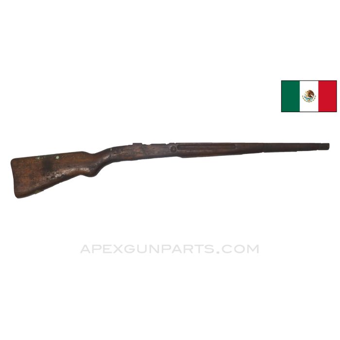 Mexican Mauser M54 Stock, 39.75", Stripped, Laminated Wood *Fair*