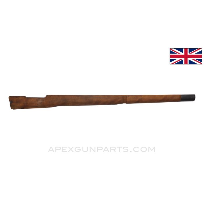 Enfield #4 Forearm, Variation 1, Savage Marked, Low Cut, Wood, *NOS* 