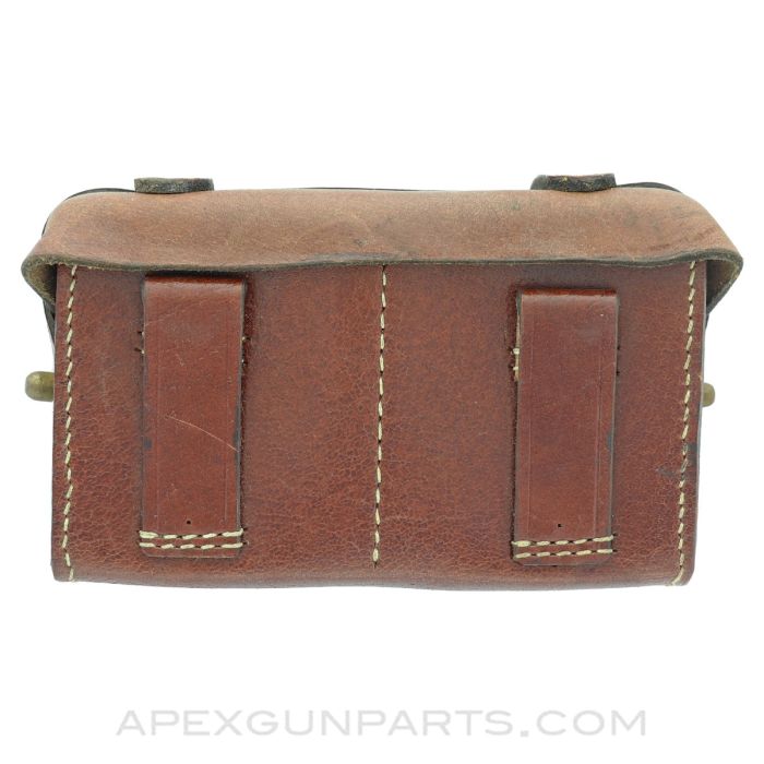 Japanese Arisaka Front Ammunition Pouch, Leather *NEW*