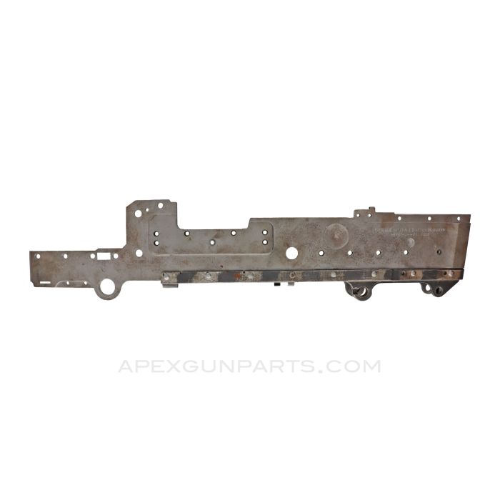 FN MAG58 Side Plate, Left, Stripped with Bottom Plate *Good* 