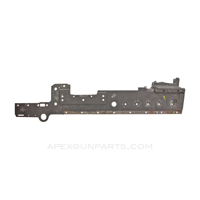 FN MAG58 Side Plate, Left, Stripped with Top Plate / Rear Sight Base *Good* 